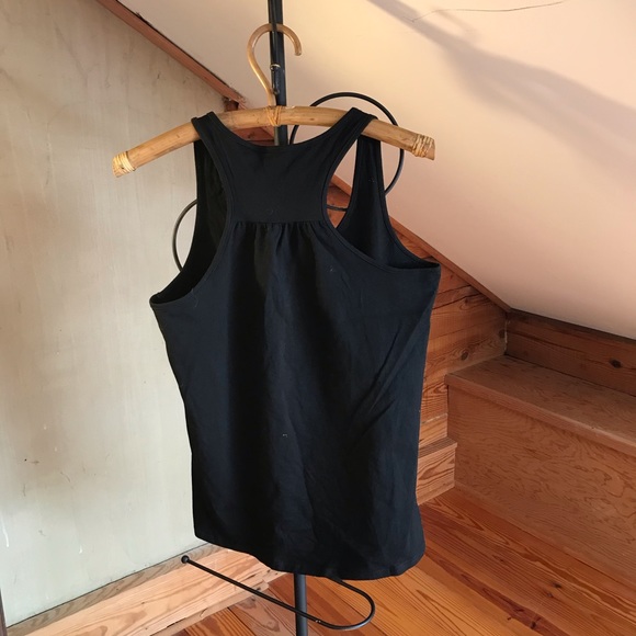 Graphic Tinker Bell Black White Tank Top, EUC, L - Picture 2 of 10